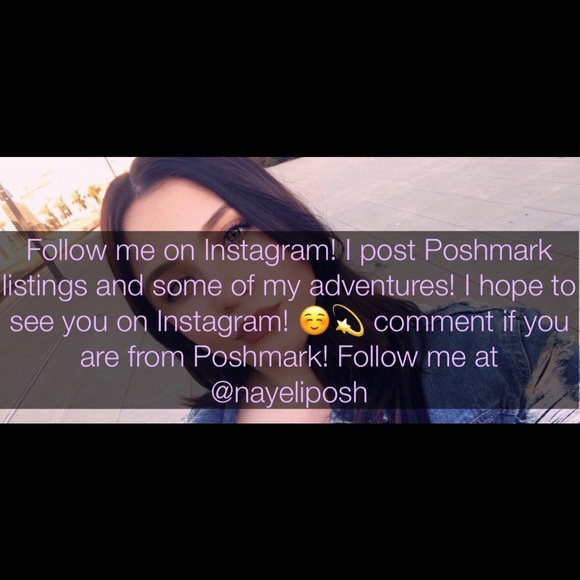 Please follow me on Instagram @nayeliposh 💕 - Picture 1 of 1